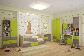 Детская комната Пуговка в Иркутске - irkutsk.katalogmebeli.com | фото