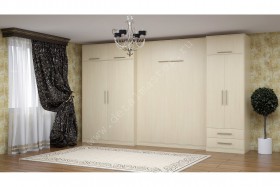 Комплект мебели со шкаф-кроватью трансформер Ратмир в Иркутске - irkutsk.katalogmebeli.com | фото 2