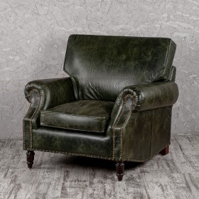 Кресло кожаное Лофт Аристократ (ширина 1070 мм) в Иркутске - irkutsk.katalogmebeli.com | фото