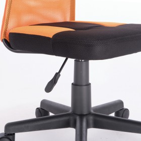 Кресло компактное BRABIX Smart MG-313 (черный, оранжевый) в Иркутске - irkutsk.katalogmebeli.com | фото 5