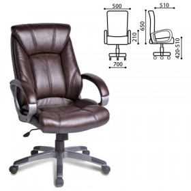 Кресло офисное BRABIX Maestro EX-506 (коричневый) в Иркутске - irkutsk.katalogmebeli.com | фото