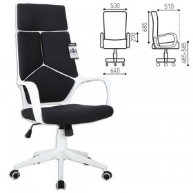 Кресло офисное BRABIX Prime EX-515 (черная ткань) в Иркутске - irkutsk.katalogmebeli.com | фото