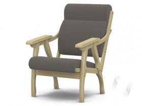 Кресло Вега-10 (бесцветный лак/ULTRA STONE) в Иркутске - irkutsk.katalogmebeli.com | фото