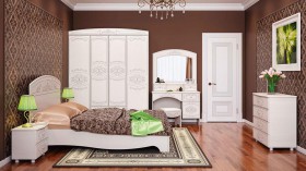 Модульная спальня Каролина в Иркутске - irkutsk.katalogmebeli.com | фото